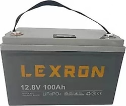 Lexron 100 Ah 12.8 V Lityum Akü