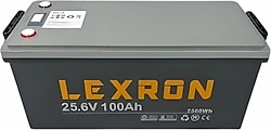 Lexron 100 Ah 25.6 V Lityum Akü