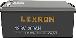 Lexron 200 Ah 12.8 V Lityum Akü