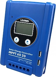 Lexron 20A MPPT 12/24 V Şarj Kontrol Cihazı