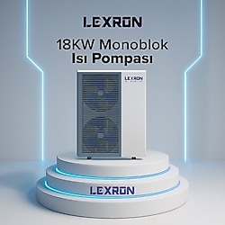 Lexron Varm Up 18 kW Monoblok Inverter Isı Pompası