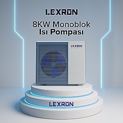 Lexron Varm Up 8 kW Monoblok Inverter Isı Pompası