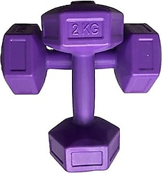 Leyaton 2x2 kg Vinyl Kaplı Dambıl