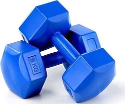 Leyaton 2x5 kg Plastik Dambıl