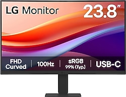 LG 24U421A-B 23.8" 5 ms Full HD Curved 100 Hz Monitör
