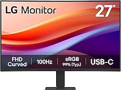 LG 27U421A-B 27" 5 ms Full HD Curved 100 Hz Monitör