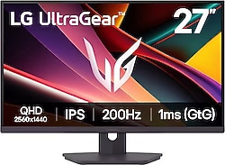 LG UltraGear 27G610A-B 27" 1 ms 2K Pivot IPS 200 Hz Oyuncu Monitörü