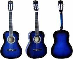 Lichtenberg CG836 BLS Klasik Gitar Blue Burst