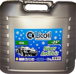 Licoil Süper -25 Derece 15 lt Mavi Antifriz