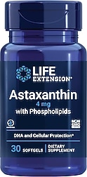 Life Extension Astaxanthin Phospholipids 4 mg 30 Softgels