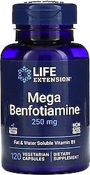 Benfotiamine, Benfotiamina con Thiamine 250mg 90veggcaps DIABETES FATIGA CRONICA