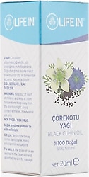 Life In Çörek Otu Yağı 20 ml
