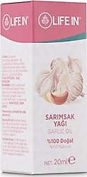 Life In Sarımsak Yağı 20 ml
