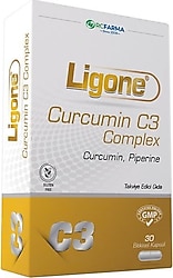 Lıgone Curcumin C3 Complex 30 Bitkisel Kapsül