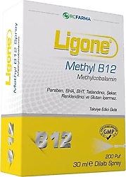 Ligone Methyl B12 30 ml Dil Altı Sprey