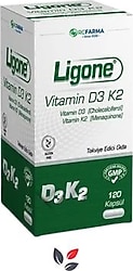 Ligone Vitamin D3 K2 120 Kapsül