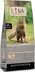 Lina Tavuklu 15 kg Kısırlaştırılmış Yetişkin Kedi Maması