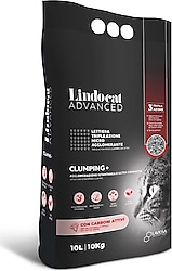 Lindo Cat Advanced Clumping + Aktif Karbon 10 lt Kedi Kumu