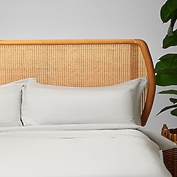 Linens Mix&Match Gri Pamuk Saten Queen Size Lastikli Çarşaf
