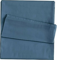 Linens Mix&Match Indigo Pamuk Saten Çift Kişilik Çarşaf