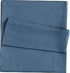 Linens Mix&Match Indigo Pamuk Saten King Size Çarşaf