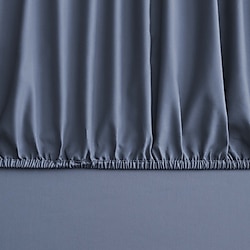 Linens Mix&Match Indigo Pamuk Saten Queen Size Lastikli Çarşaf