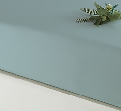 Linens Mix&Match Yeşil Pamuk Saten Çift Kişilik Lastikli Çarşaf
