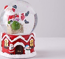 Linens Snowman 8x8x11cm Kar Küresi