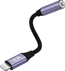 LinkTech A199 Lightning to 3.5mm Aux Çevirici OTG Kablo