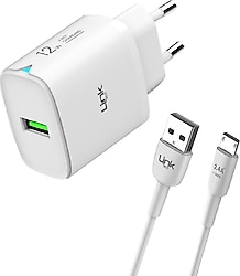 LinkTech C301 12 W Beyaz Micro USB Kablolu Hızlı Şarj Aleti