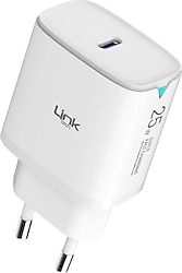LinkTech C310 25 W Beyaz Hızlı Şarj Adaptörü