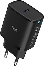 LinkTech C310 25 W Siyah Hızlı Şarj Adaptörü