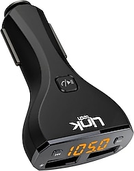 LinkTech G6 2.4 A Lcd Ekran FM Transmitter