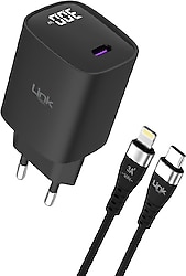 LinkTech G848 Premium 30 W Lightning Kablolu Hızlı Şarj Aleti