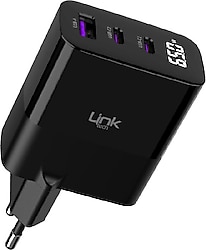 LinkTech G852 Premium 65 W Hızlı Şarj Adaptörü