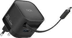 LinkTech G855 Premium 35 W Type-C Kablolu Hızlı Şarj Aleti