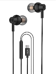 LinkTech H72 Siyah Type-C Kablolu Kulak İçi Kulaklık