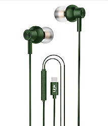 LinkTech H72 Yeşil Type-C Kablolu Kulak İçi Kulaklık