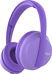 LinkTech HP2 Mor Kulak Üstü Bluetooth Kulaklık
