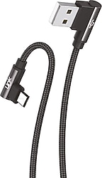 LinkTech K592 1.5 m Siyah Micro USB Hızlı Şarj Kablosu