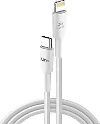 LinkTech K608 2 m Type-c to Lightning Hızlı Şarj Kablosu