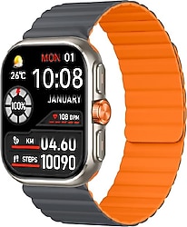 LinkTech LT Watch S105 Premium Gri Akıllı Saat