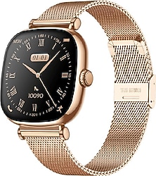 LinkTech LT Watch S108 Premium Altın Akıllı Saat