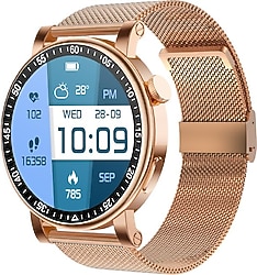 LinkTech LT Watch S91 Premium Altın Akıllı Saat