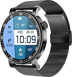 LinkTech LT Watch S91 Premium Siyah Akıllı Saat