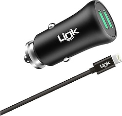 LinkTech M582 12 W Lightning Kablolu Araç Şarj Aleti