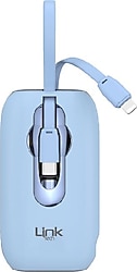 LinkTech MP09 Mavi 9600 mAh Hızlı Şarj Powerbank