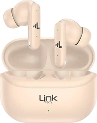 LinkTech S160 ANC TWS Bej Kulak İçi Bluetooth Kulaklık
