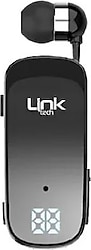 LinkTech V81 Makaralı Gri Kulak İçi Bluetooth Kulaklık
