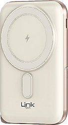 LinkTech WP24 Strong Krem 10000 mAh Hızlı Şarj Powerbank